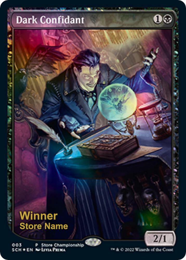 Dark Confidant (Winner) 3 card from Game Day & Store Championship Promos