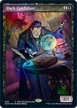 Dark Confidant 3 card from Game Day & Store Championship Promos