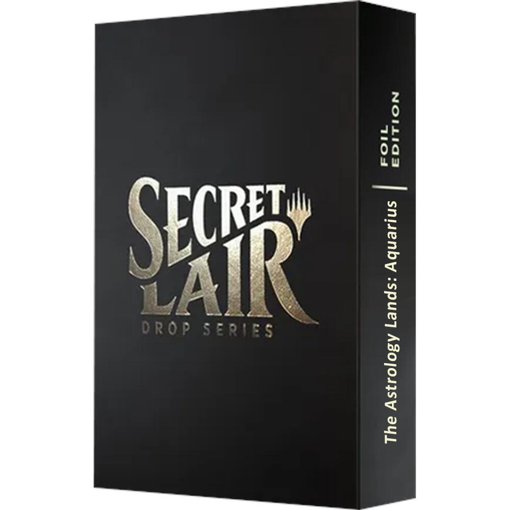 Secret Lair Drop: Astrology Lands (Aquarius) - Traditional Foil Edition card from Secret Lair Drop Series