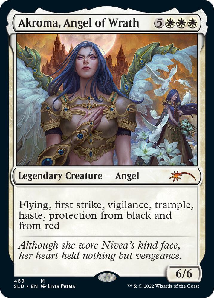Akroma, Angel of Wrath 489 card from Secret Lair Drop Series