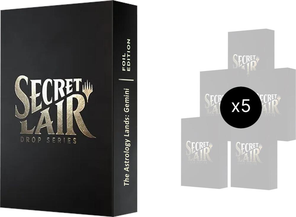 Secret Lair Drop: Astrology Lands (Gemini) Bundle - Traditional Foil Edition sealed product from Secret Lair Drop Series