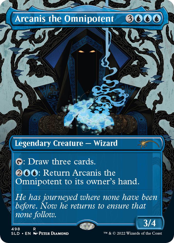 Arcanis the Omnipotent 498 card from Secret Lair Drop Series
