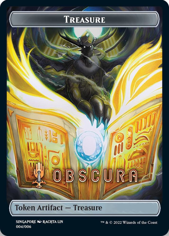 Treasure Token (Obscura) [SEA Exclusive] 4 card from Streets of New Capenna