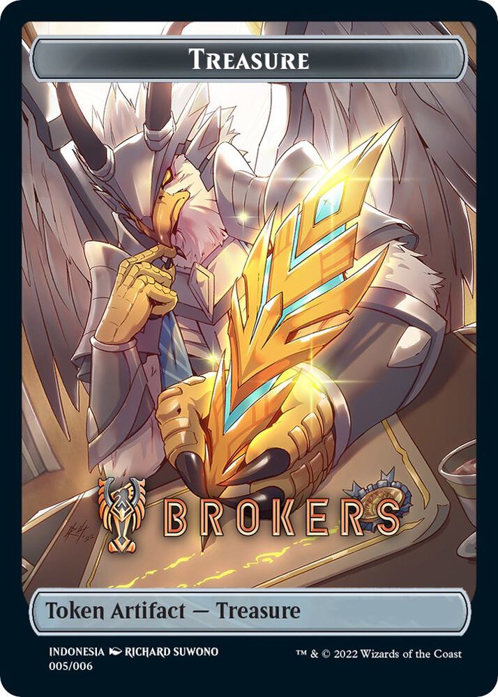 Treasure Token (Brokers) [SEA Exclusive] 5 card from Streets of New Capenna