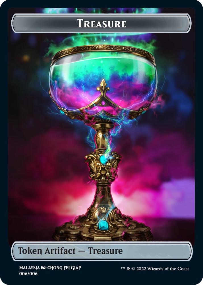 Treasure Token [SEA Exclusive] 6 card from Streets of New Capenna