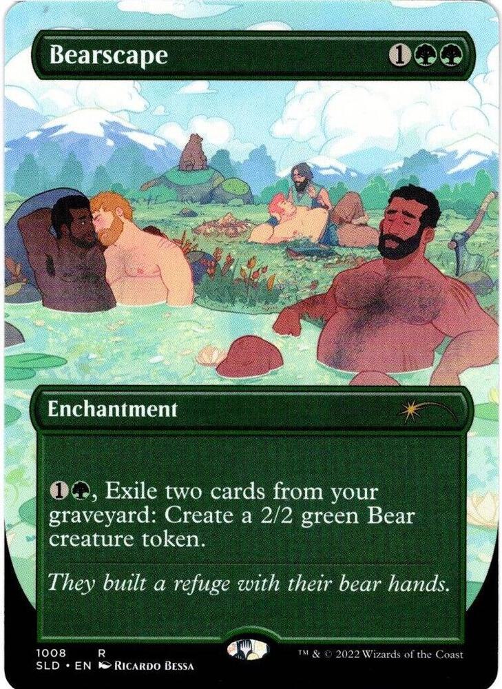 Bearscape 1008 card from Secret Lair Drop Series