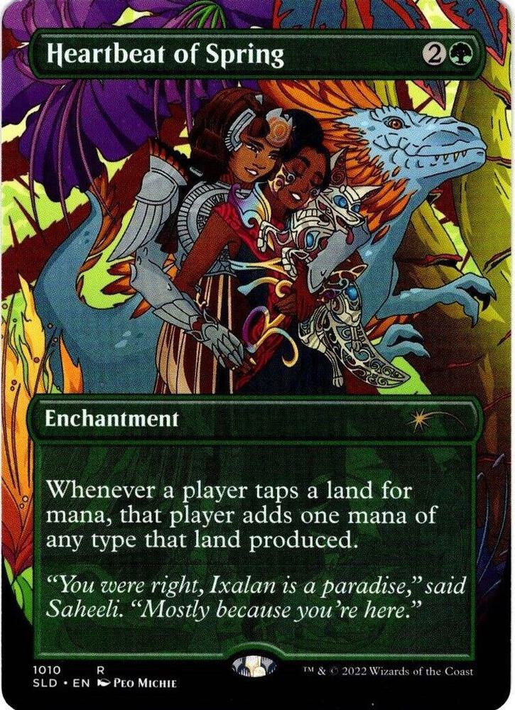 Heartbeat of Spring 1010 card from Secret Lair Drop Series