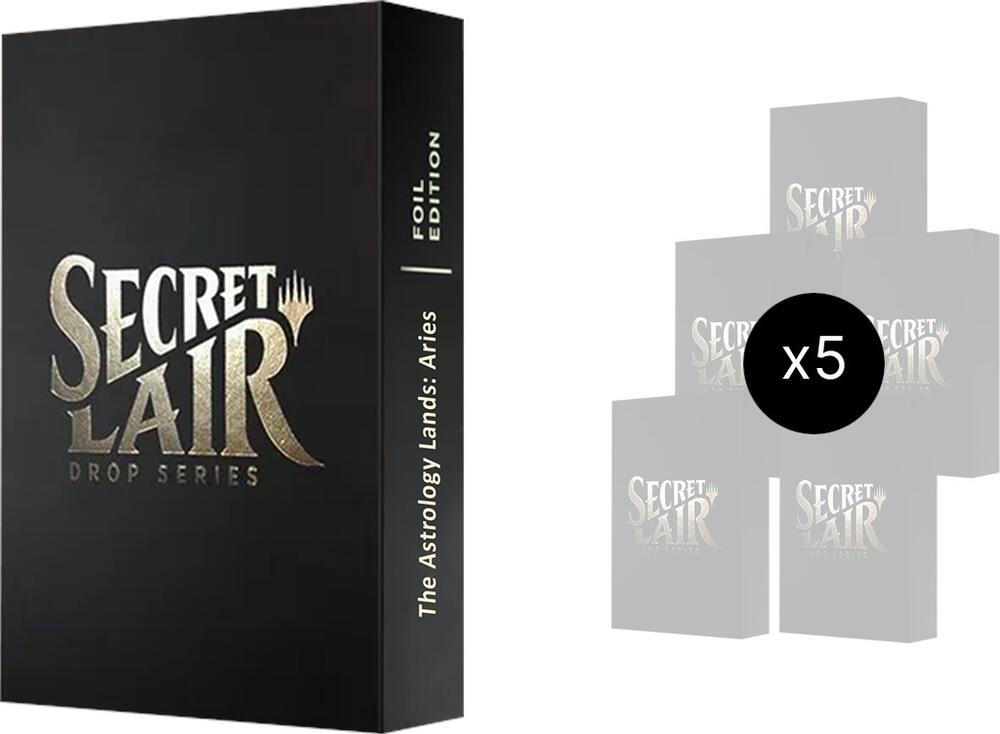 Secret Lair: Astrology Lands (Aries) Bundle - Traditional Foil Edition sealed product from Secret Lair Drop Series