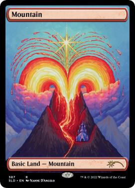 Mountain 387 card from Secret Lair Drop Series