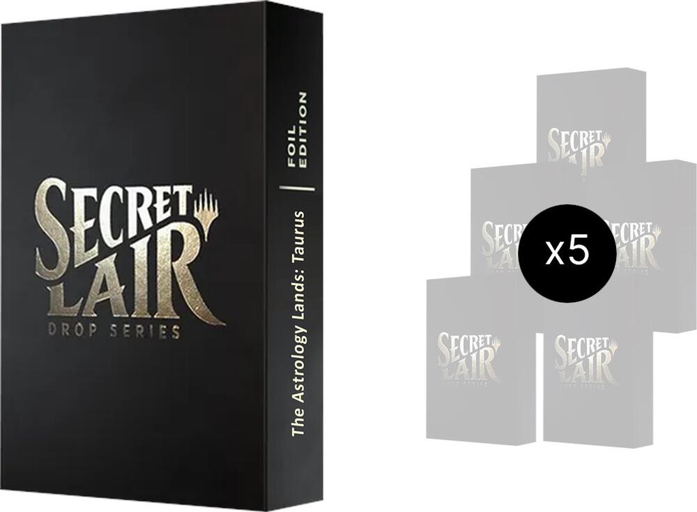 Secret Lair: Astrology Lands (Taurus) Bundle - Traditional Foil Edition sealed product from Secret Lair Drop Series
