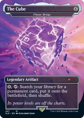 The Cube - Planar Bridge 447 card from Secret Lair Drop Series