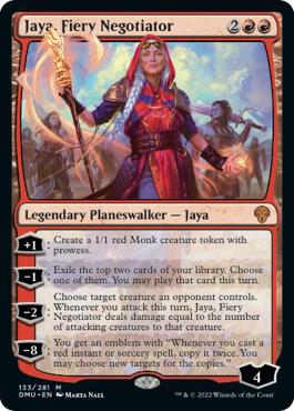 Jaya, Fiery Negotiator 133 card from Dominaria United