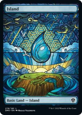 Island (Showcase) 278 card from Dominaria United