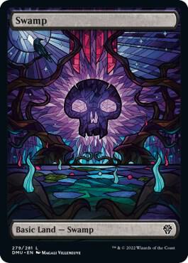 Swamp (Showcase) 279 card from Dominaria United