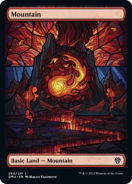 Mountain (Showcase) 280 card from Dominaria United