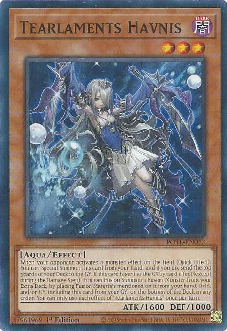 Tearlaments Havnis POTE-EN013 card from Power of the Elements