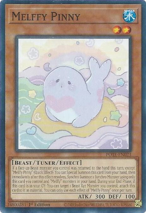 Melffy Pinny POTE-EN023 card from Power of the Elements