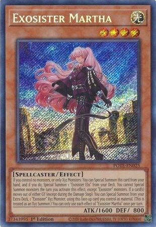 Exosister Martha POTE-EN025 card from Power of the Elements
