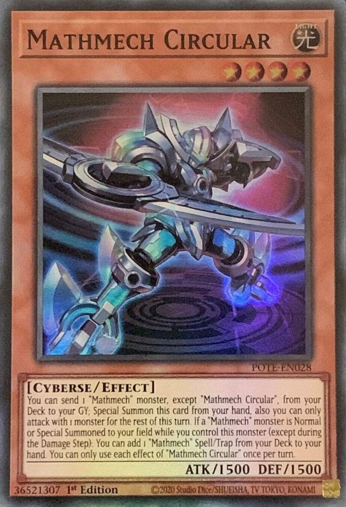 Mathmech Circular POTE-EN028 card from Power of the Elements