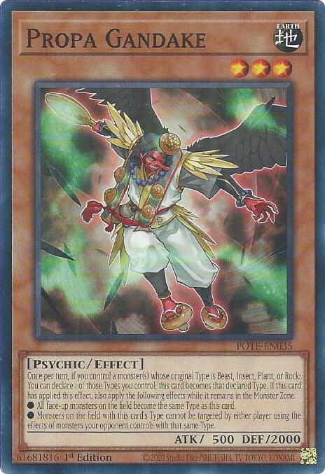 Propa Gandake POTE-EN035 card from Power of the Elements