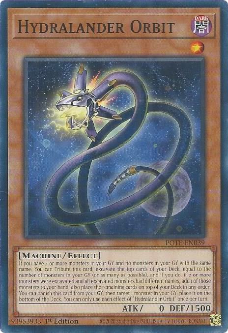 Hydralander Orbit POTE-EN039 card from Power of the Elements
