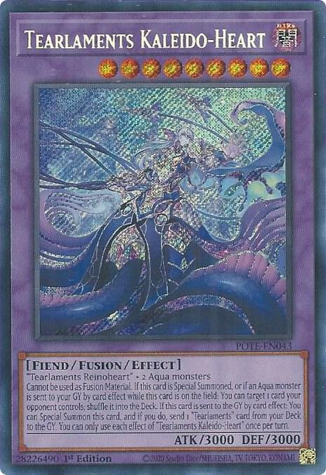 Tearlaments Kaleido-Heart POTE-EN043 card from Power of the Elements