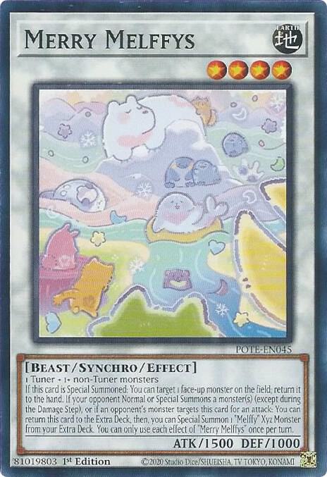 Merry Melffys POTE-EN045 card from Power of the Elements