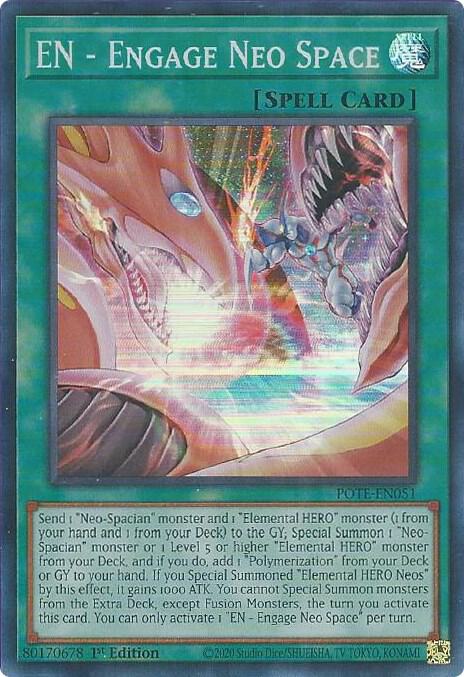 EN - Engage Neo Space POTE-EN051 card from Power of the Elements