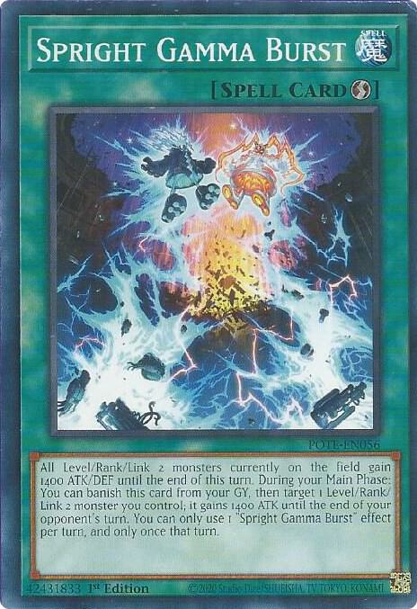 Spright Gamma Burst POTE-EN056 card from Power of the Elements