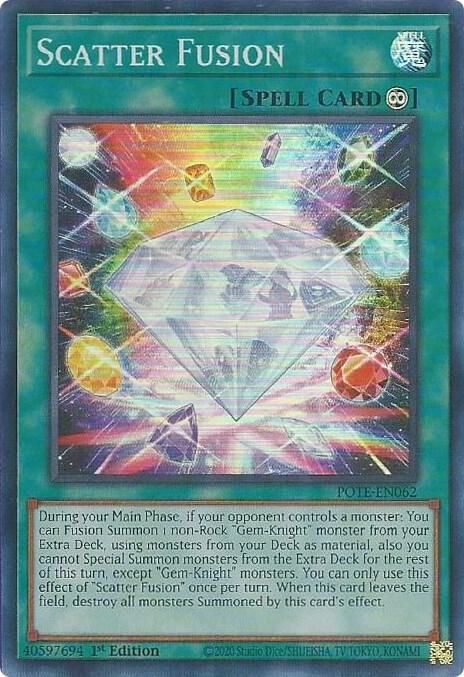 Scatter Fusion POTE-EN062 card from Power of the Elements