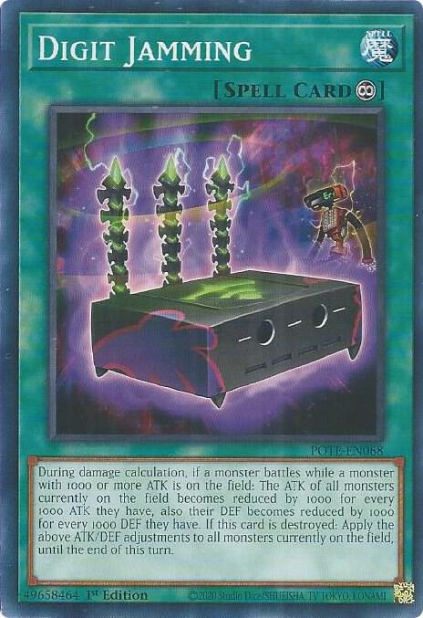 Digit Jamming POTE-EN068 card from Power of the Elements