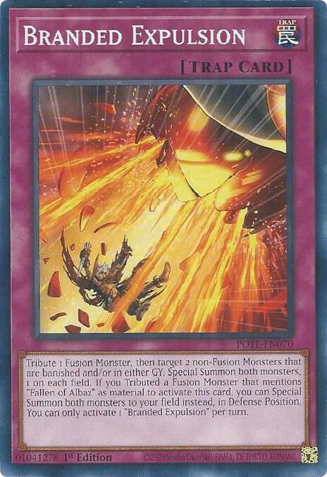 Branded Expulsion POTE-EN070 card from Power of the Elements