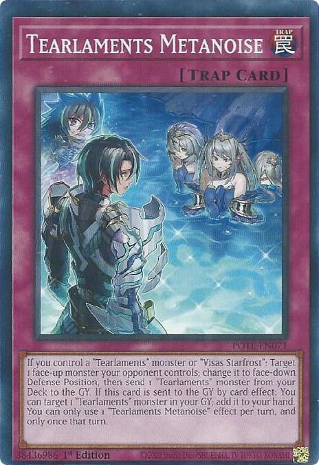 Tearlaments Metanoise POTE-EN071 card from Power of the Elements