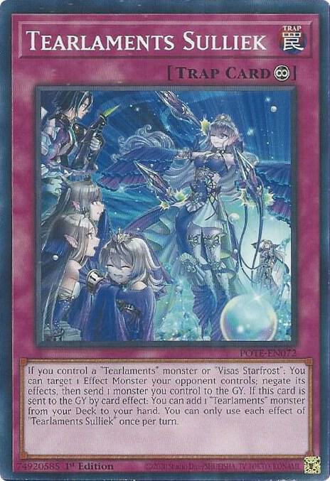 Tearlaments Sulliek POTE-EN072 card from Power of the Elements
