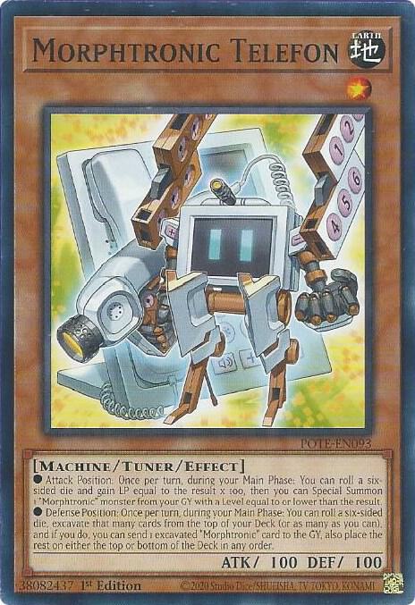 Morphtronic Telefon POTE-EN093 card from Power of the Elements