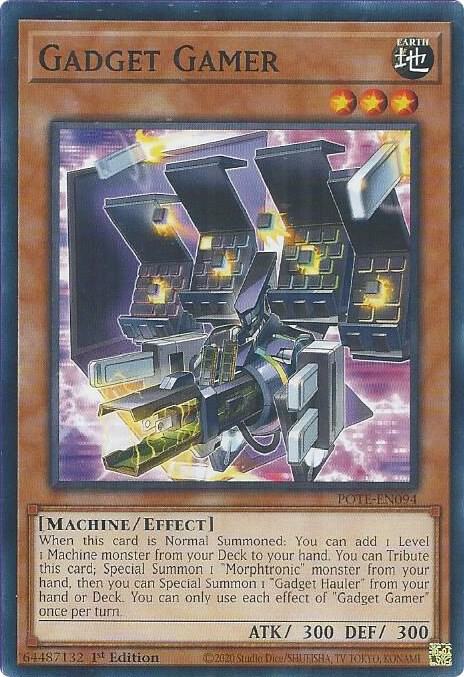 Gadget Gamer POTE-EN094 card from Power of the Elements