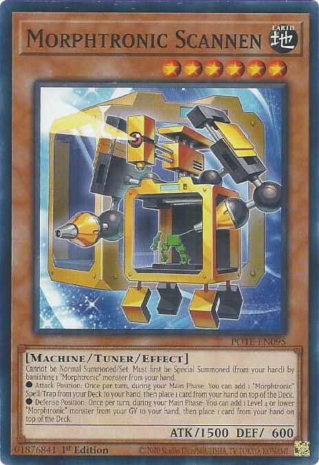 Morphtronic Scannen POTE-EN095 card from Power of the Elements