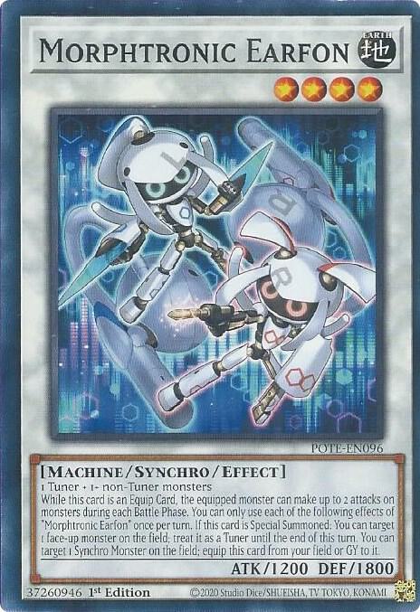 Morphtronic Earfon POTE-EN096 card from Power of the Elements