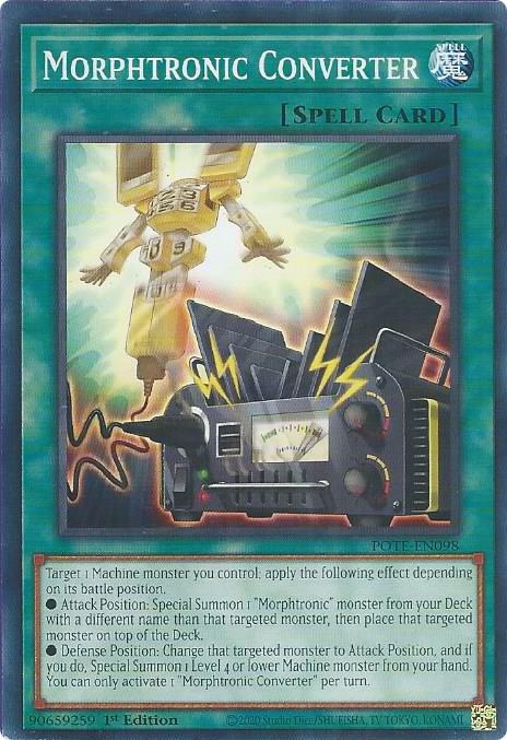 Morphtronic Converter POTE-EN098 card from Power of the Elements