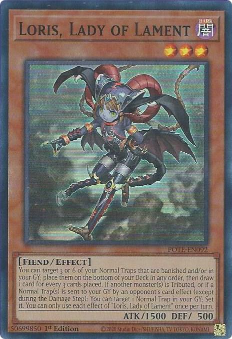 Loris, Lady of Lament POTE-EN092 card from Power of the Elements