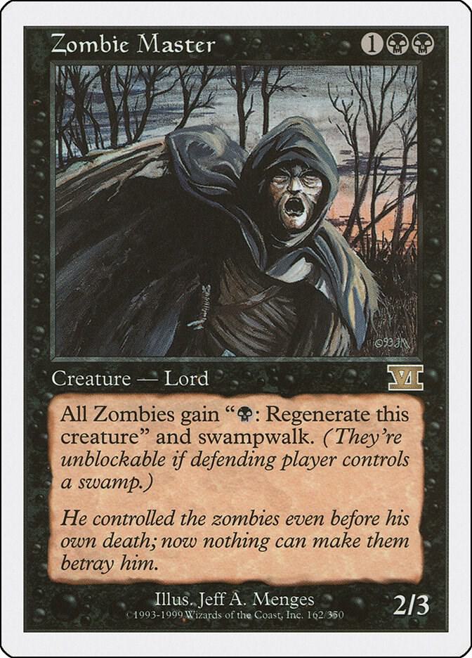 Zombie Master 162 card from Classic Sixth Edition