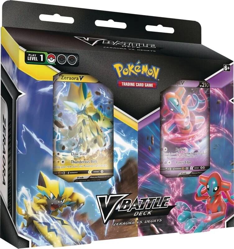 V Battle Deck Bundle [Deoxys V / Zeraora V] card from Miscellaneous Cards & Products