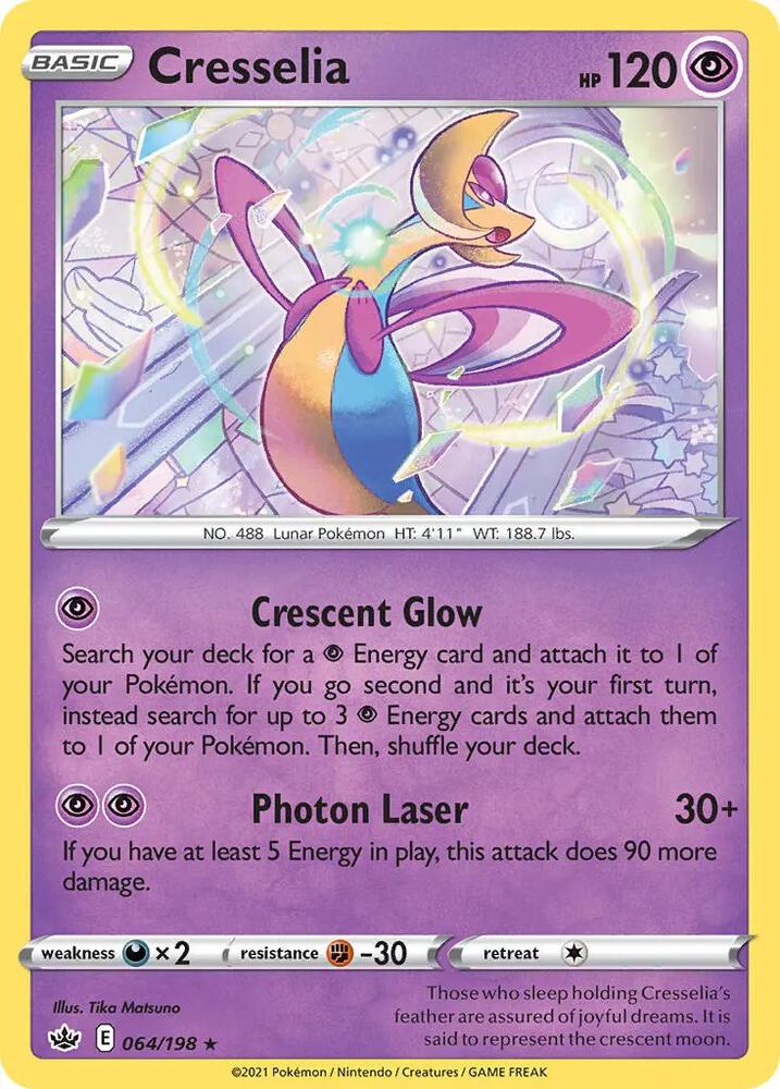 Cresselia 064/198 card from Deck Exclusives
