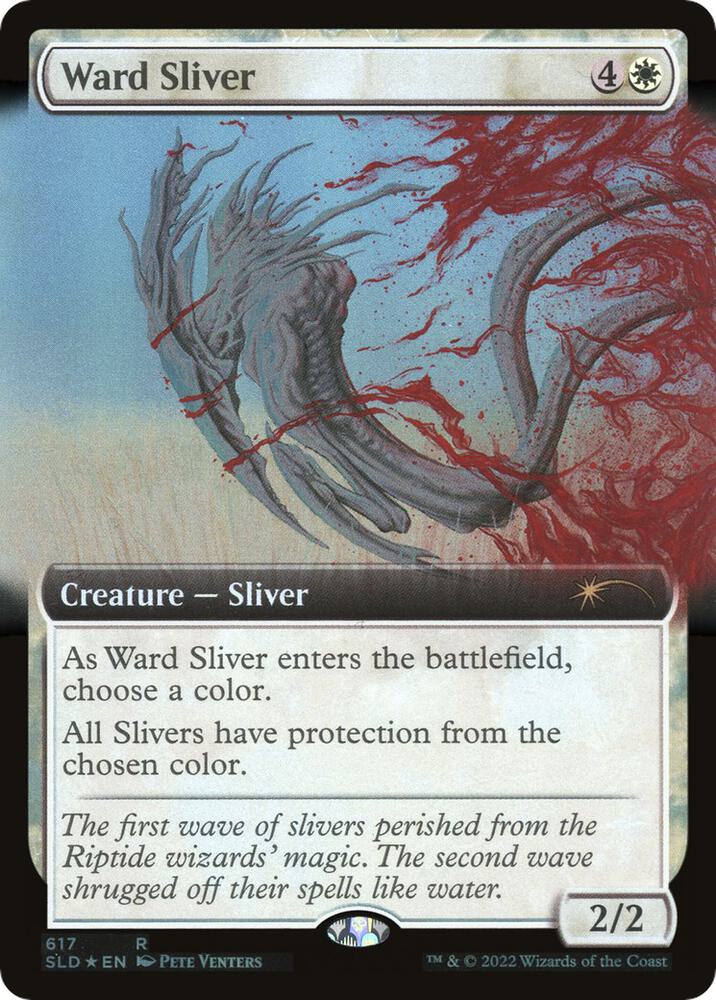 Ward Sliver (Extended Art) 617 card from Secret Lair Drop Series
