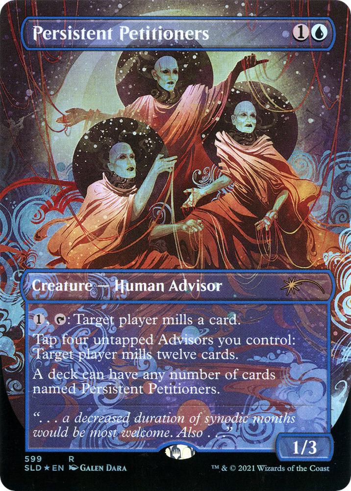 Persistent Petitioners 599 card from Secret Lair Drop Series