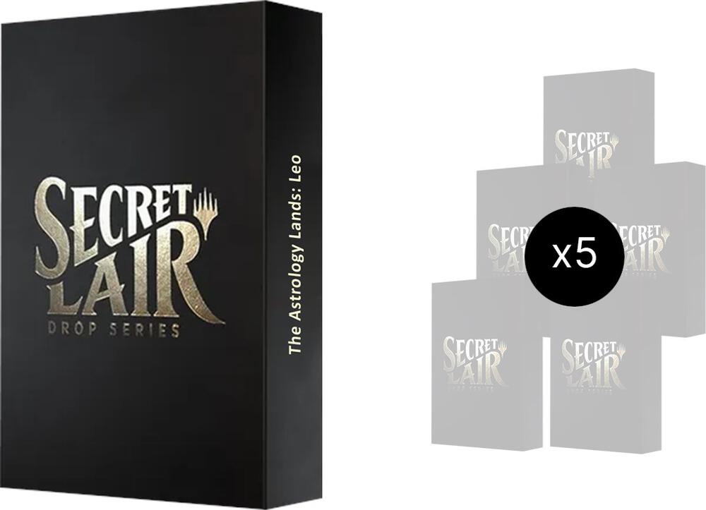 Secret Lair Drop: Astrology Lands (Leo) Bundle - Non-Foil Edition sealed product from Secret Lair Drop Series