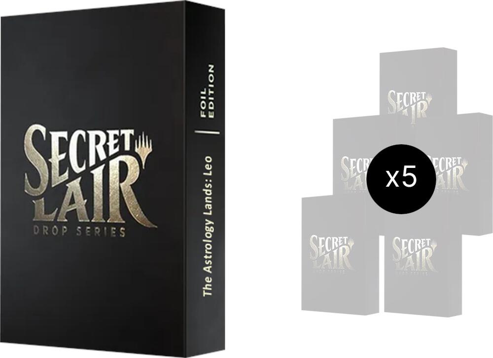Secret Lair Drop: Astrology Lands (Leo) Bundle - Traditional Foil Edition sealed product from Secret Lair Drop Series