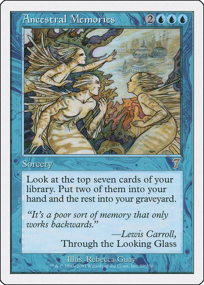 Ancestral Memories 59 card from 7th Edition
