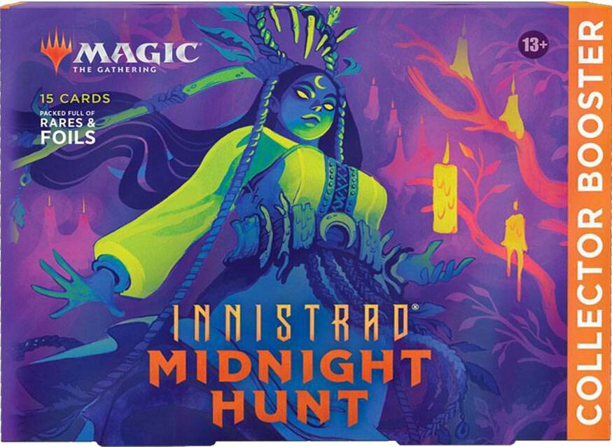 Innistrad: Midnight Hunt - Collector Booster Omega Pack card from Innistrad: Midnight Hunt