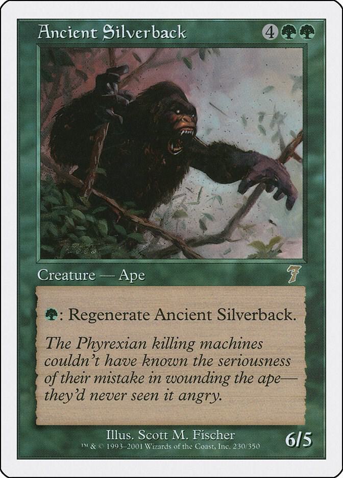 Ancient Silverback 230 card from 7th Edition